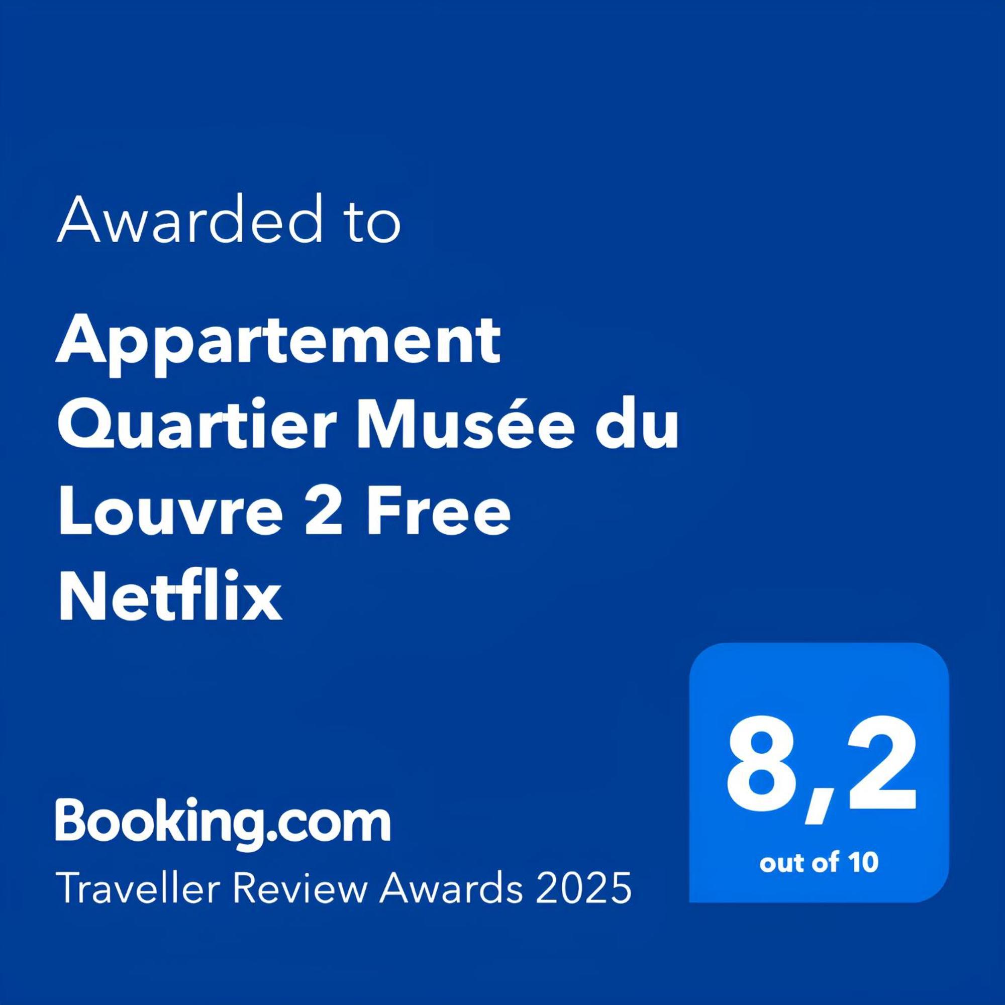 Appartement Quartier Musee Du Louvre 2 Free Netflix París Exterior foto